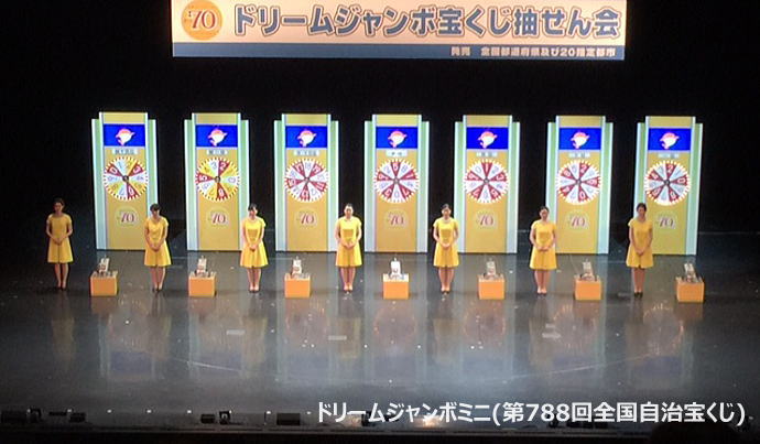 ドリームジャンボミニ2018(第744回全国自治宝くじ)当選番号結果発表