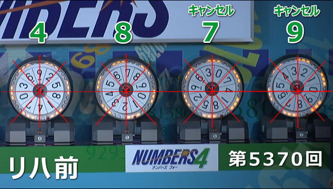ナンバーズ4風車盤 回転盤 位置 速報ナビ