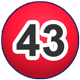 43